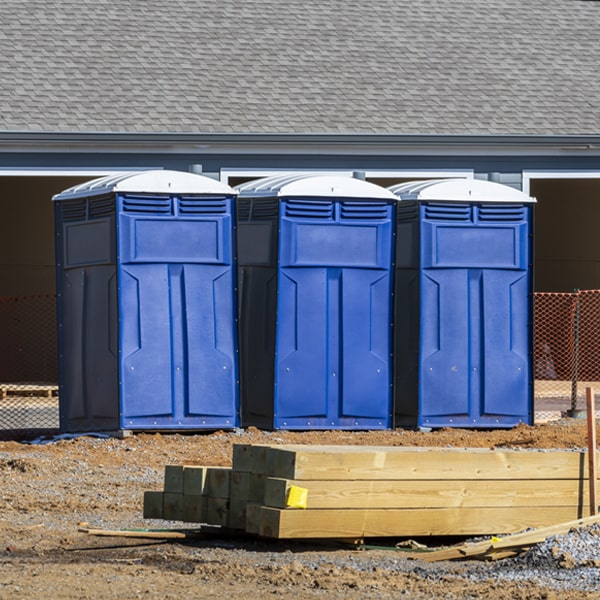 are there any restrictions on what items can be disposed of in the porta potties in Sutherland